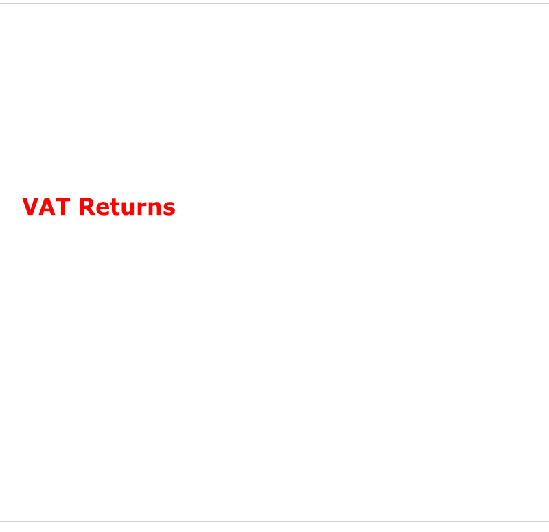 VAT Returns
